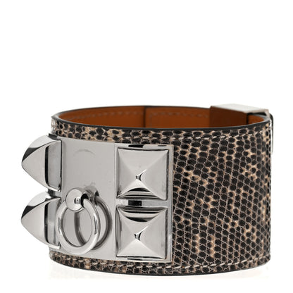 Hermes Lizard Collier De Chien CDC Bracelet T2 Ombre 1 of 7