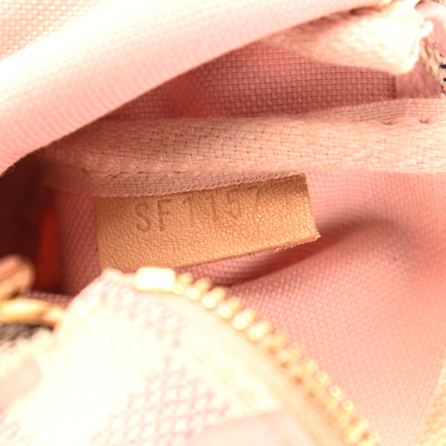 Louis Vuitton Damier Azur Tahitienne Mini Pochette Accessories 7 of 7