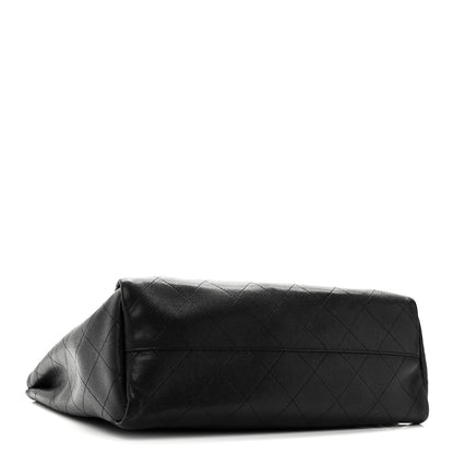 Chanel Caviar Stitched Large Lady Coco Shopping Tote Black 4 of 10