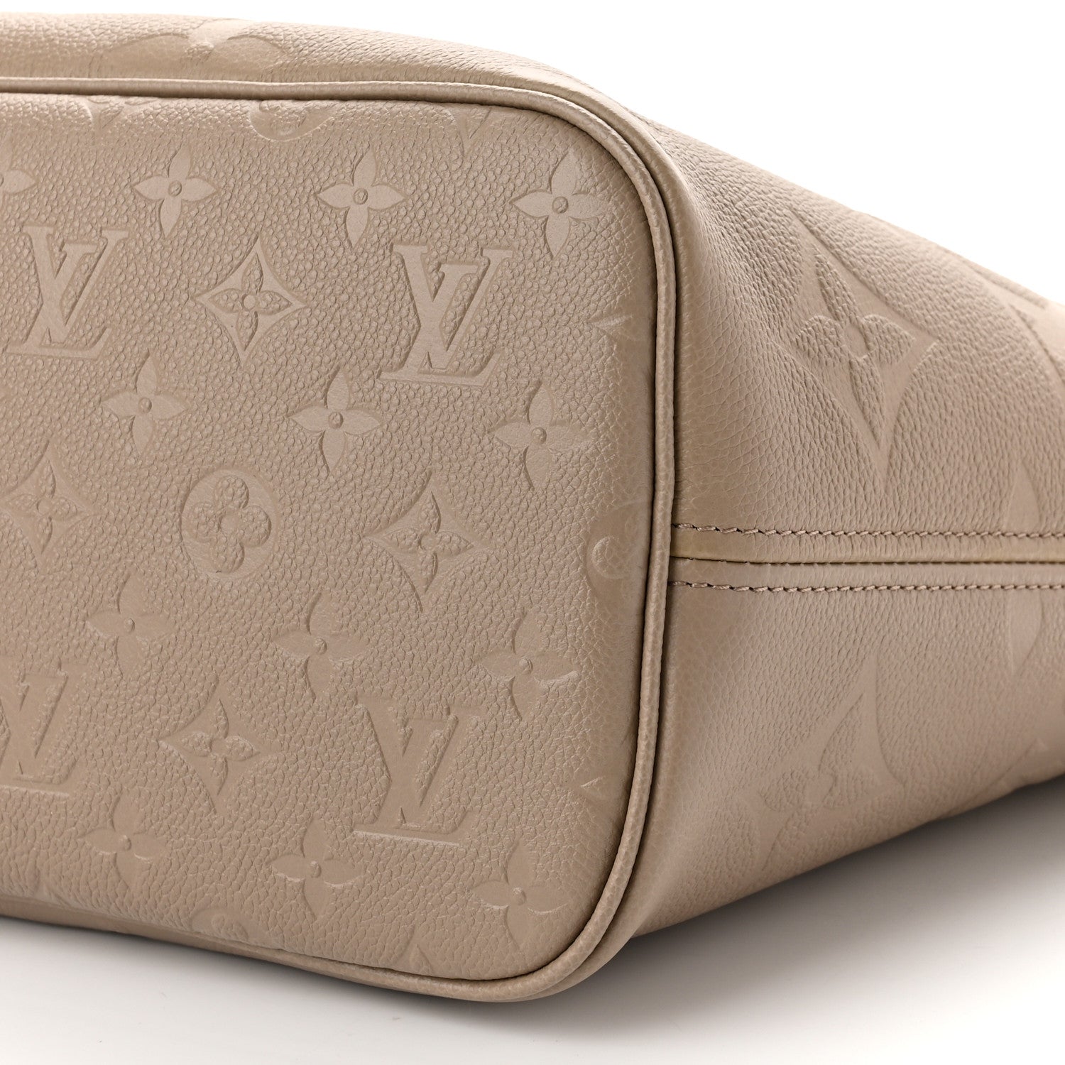 Louis Vuitton Empreinte Monogram Giant Neverfull MM Tourterelle 10 of 10