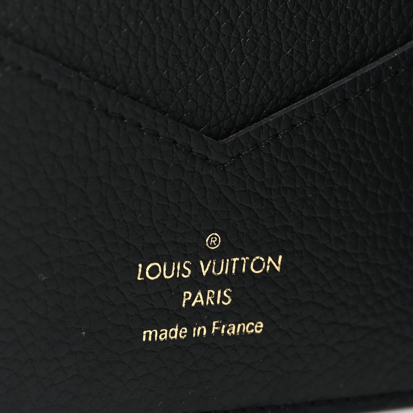 Empreinte Monogram Passport Cover Black