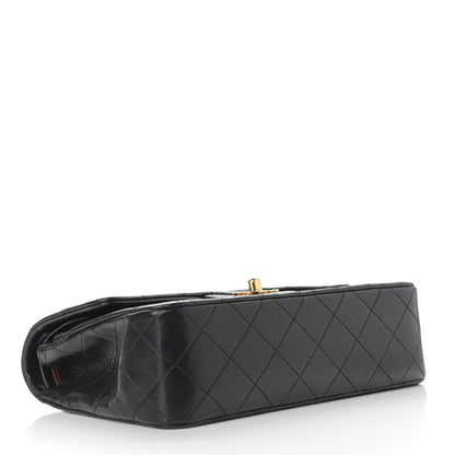 Chanel Lambskin Quilted Small Double Flap Black 4 of 15