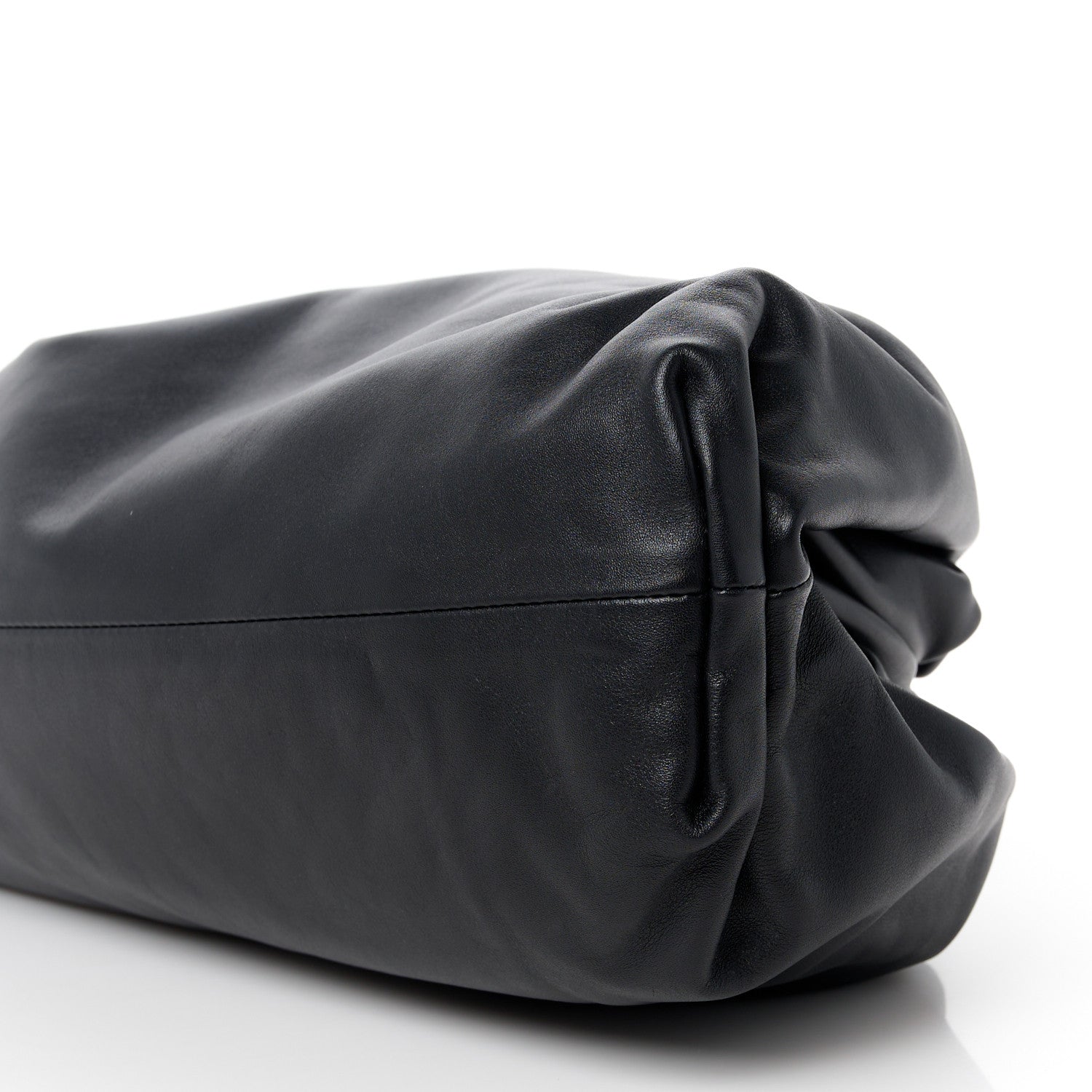 Bottega Veneta Smooth Butter Calf The Pouch Oversized Clutch Black 11 of 11