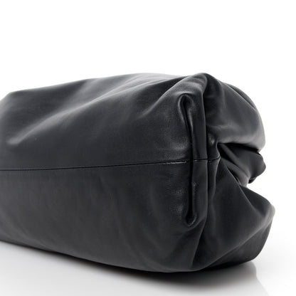 Bottega Veneta Smooth Butter Calf The Pouch Oversized Clutch Black 11 of 11
