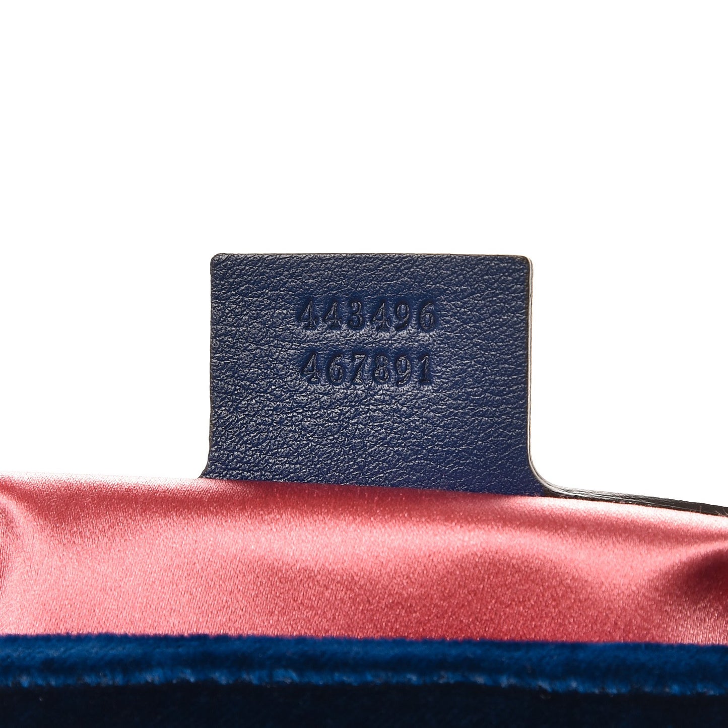 Velvet Matelasse Medium GG Marmont Shoulder Bag Cobalt Blue