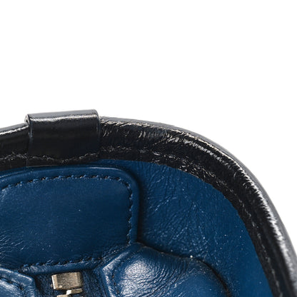 Chanel Aged Calfskin Quilted Medium Gabrielle Hobo Navy Black 10 of 11