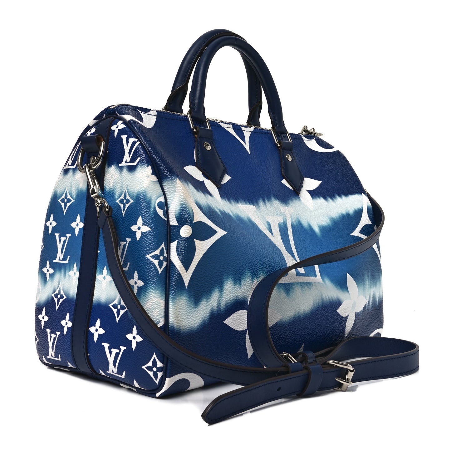 Monogram Escale Speedy Bandouliere 30 Blue