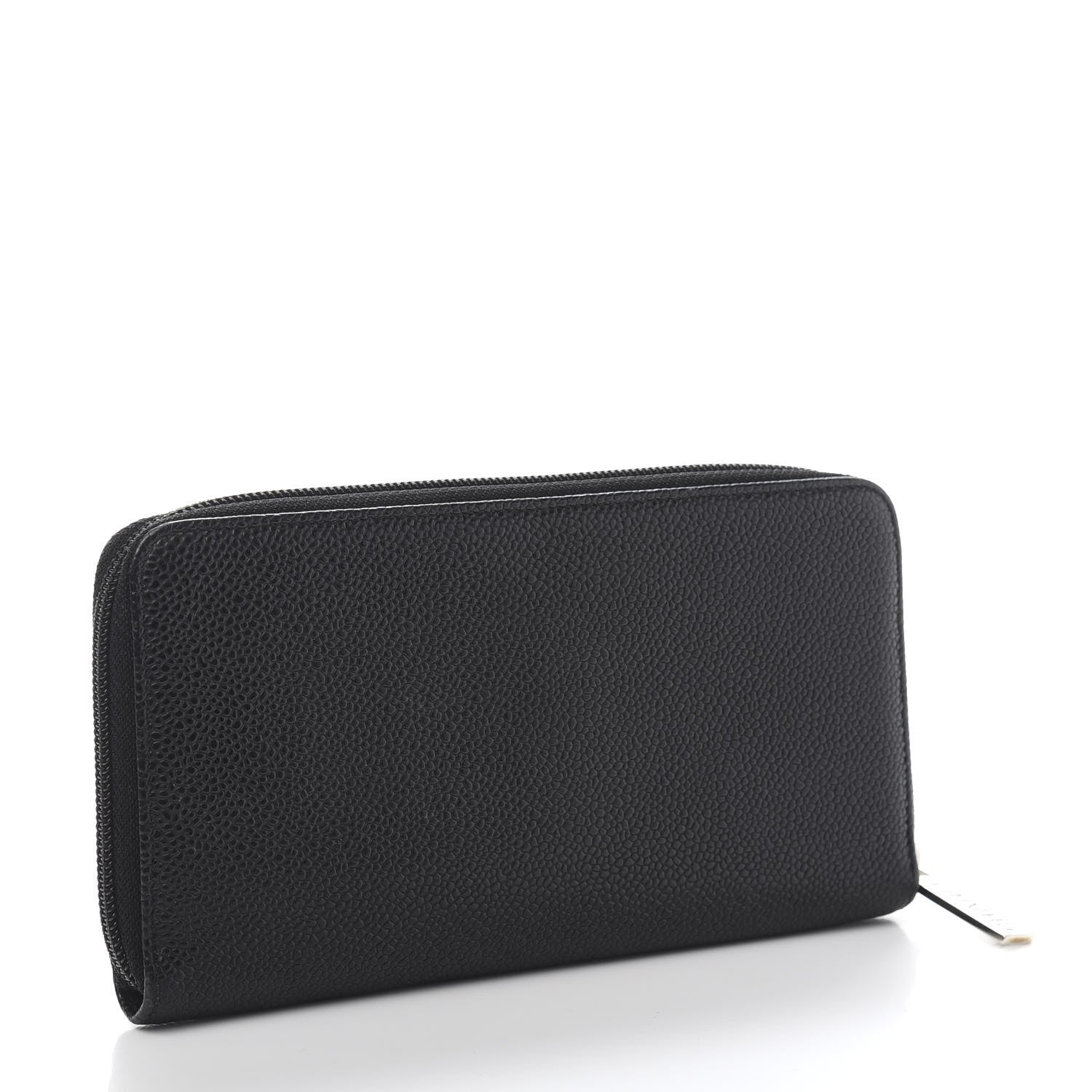 Chanel Caviar Large Timeless CC Zip Around Wallet Black 3 of 10