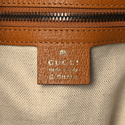 Gucci X DISNEY Mini Vintage GG Supreme Monogram Mickey Mouse Small Dome Backpack Beige Vintage Sun Oil 6 of 12