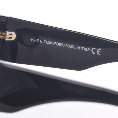 Tom Ford Acetate Anoushka Cat Eye Sunglasses TF371 Black 6 of 7