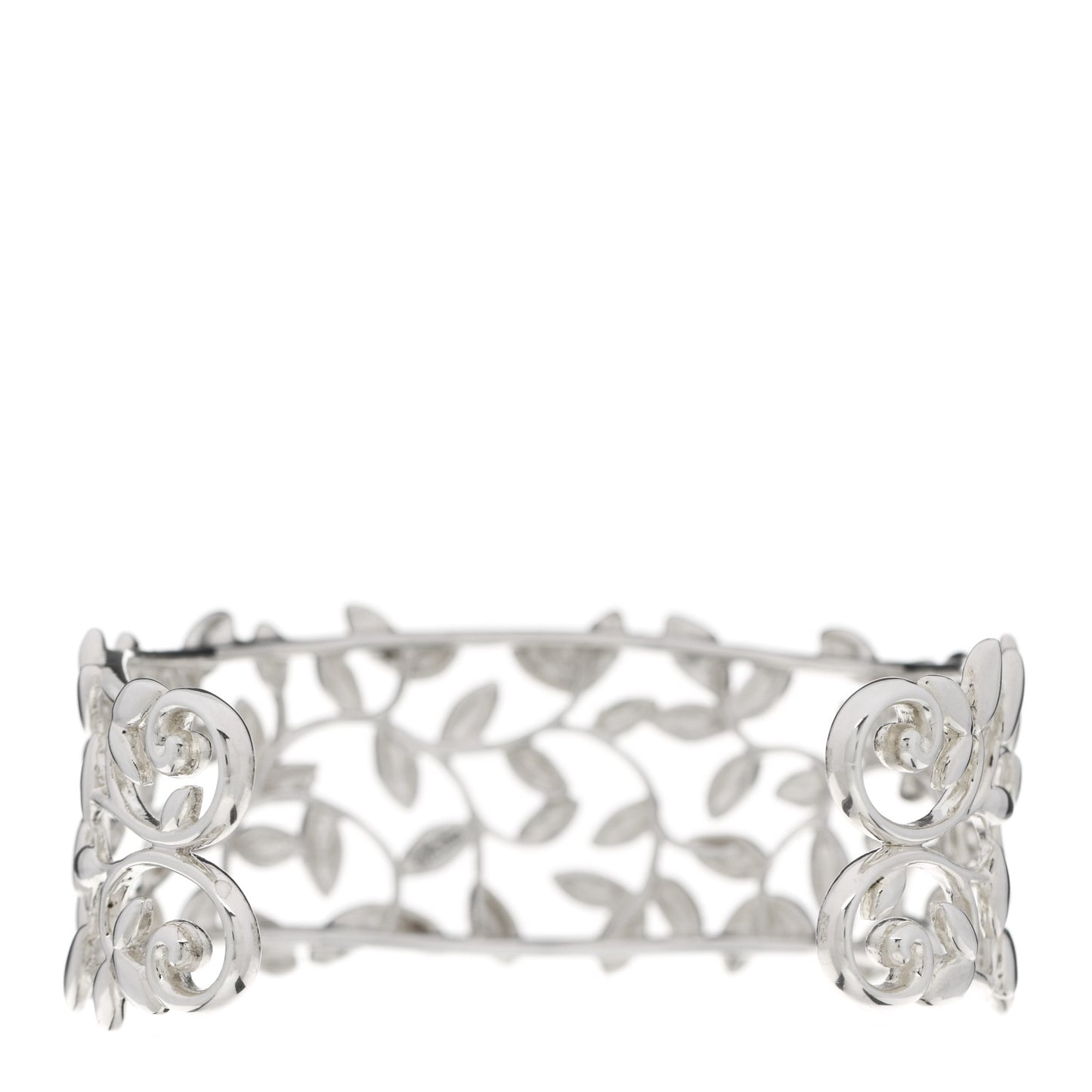 Sterling Silver Paloma Picasso Olive Leaf Cuff Bracelet