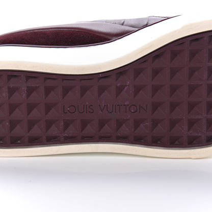 Louis Vuitton Alligator Patent Calfskin Catwalk Slip On Sneakers 36 Bordeaux 6 of 13