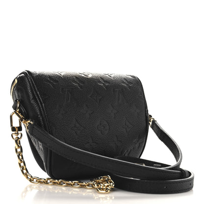 Louis Vuitton Empreinte Mini Bumbag Black 3 of 9