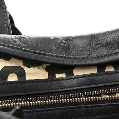 Gucci Guccissima Small Pelham Shoulder Bag Black 12 of 20