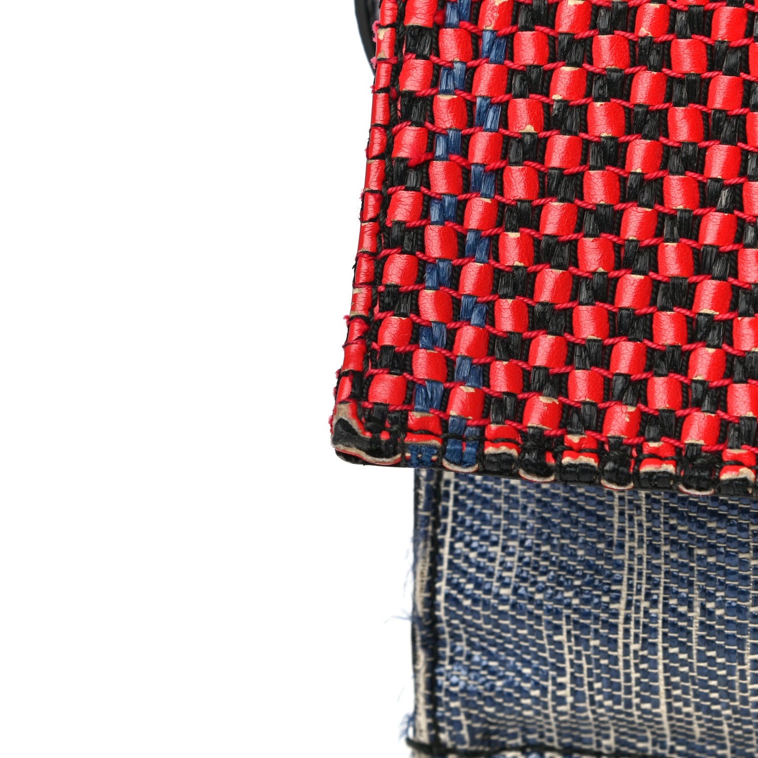 Proenza Schouler Calfskin Woven Small Lunch Bag Multicolor 18 of 22