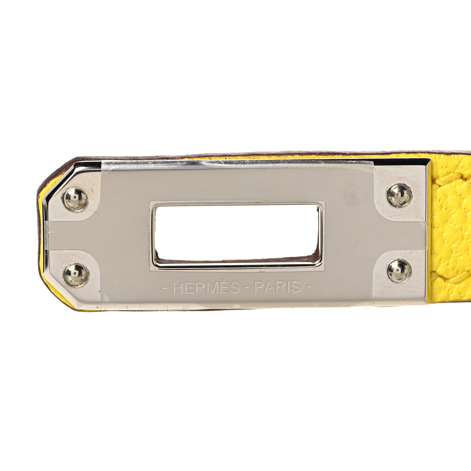 Hermes Chevre Mysore Mini Kelly Sellier 20 Jaune Citron 27 of 32