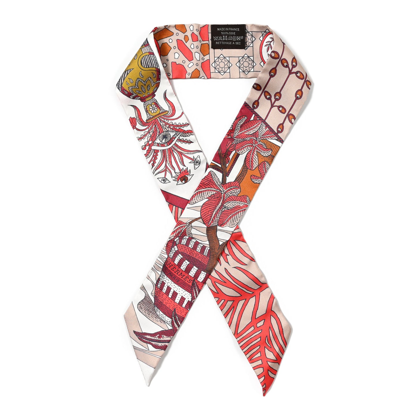 Silk La Danse Des Amazones Twilly Beige