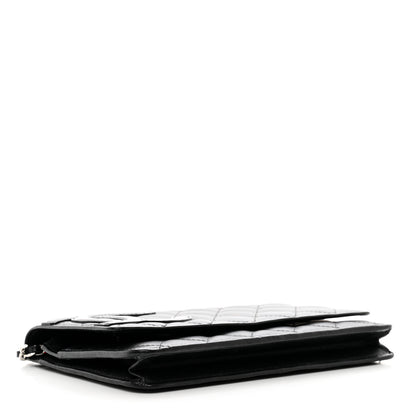 Chanel Calfskin Quilted Cambon Wallet on Chain WOC Black 4 of 15