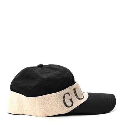 Gucci Gabardine Gucci Headband Baseball Hat M Black 5 of 9
