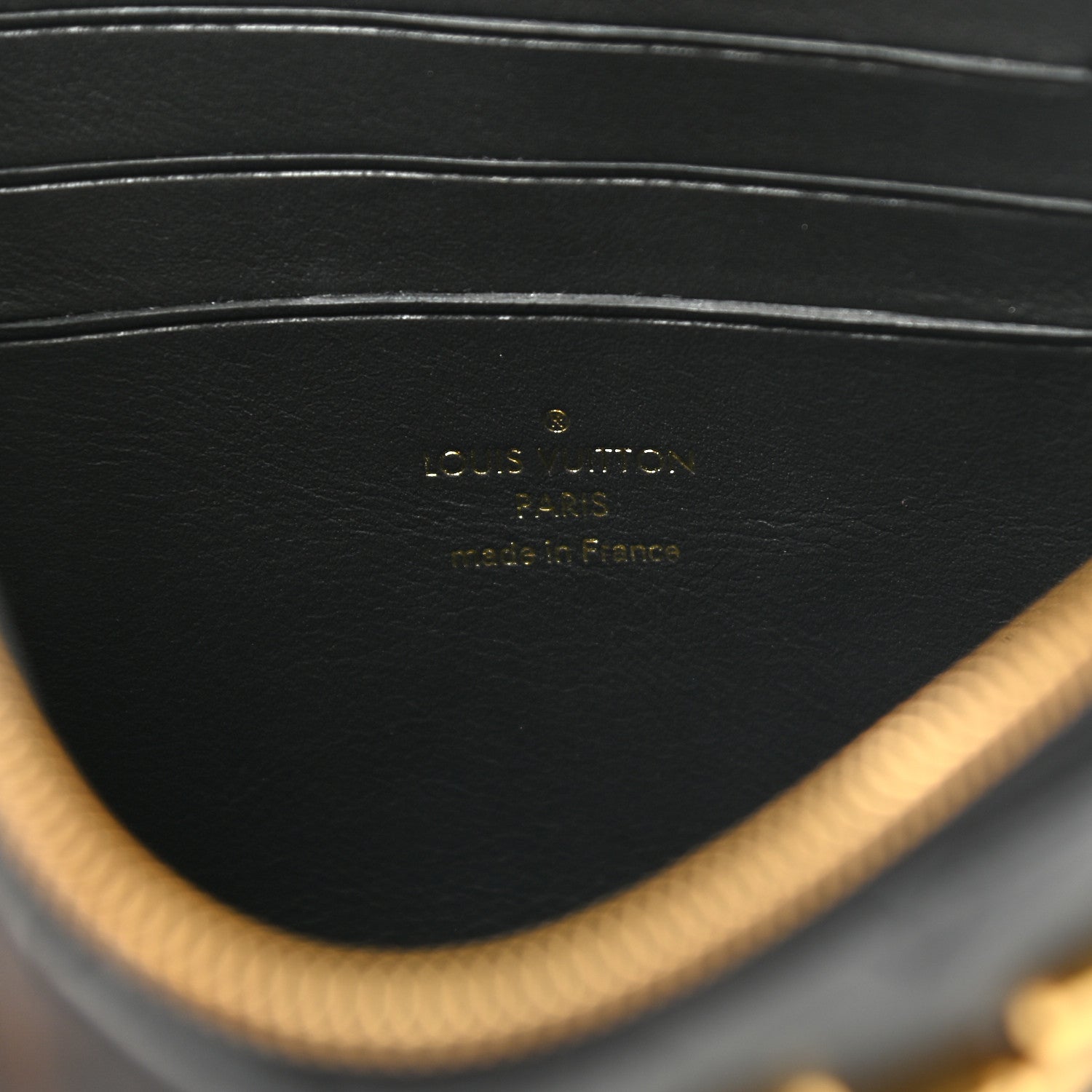 Louis Vuitton Calfskin New Wave Zipped Pochette Black 6 of 6