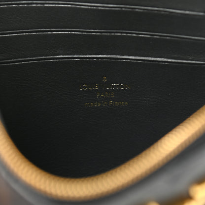 Louis Vuitton Calfskin New Wave Zipped Pochette Black 6 of 6