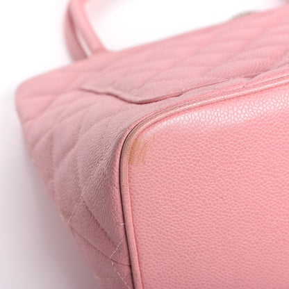 Chanel Caviar Quilted Medallion Tote Light Pink 10 of 11