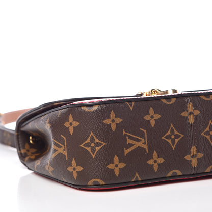 Louis Vuitton Patent Calfskin Monogram Cherrywood BB Scarlet 5 of 8