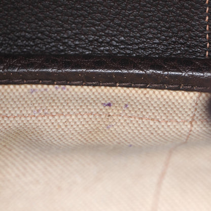 Hermes Toile Buffalo Garden Party Tote 30 TPM Marron Fonce 9 of 11