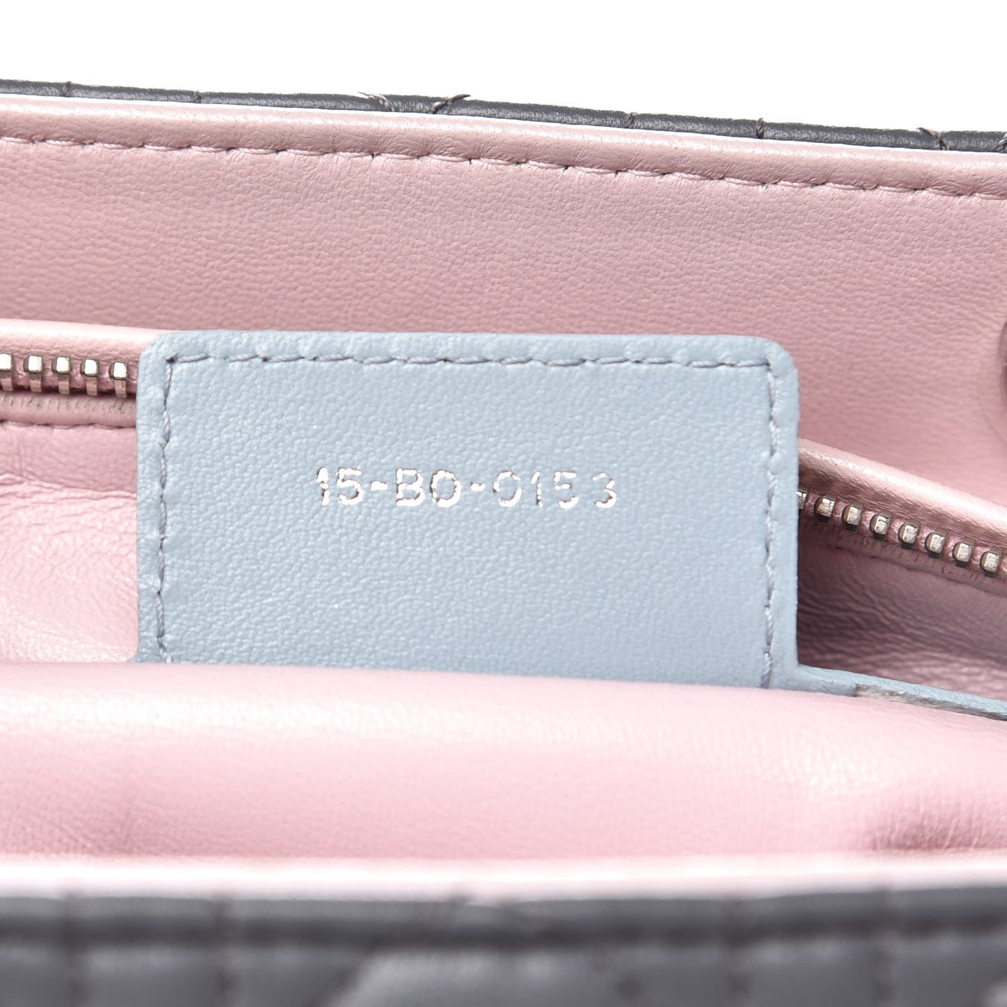Lambskin Cannage Medium Tri-Color Lady Dior