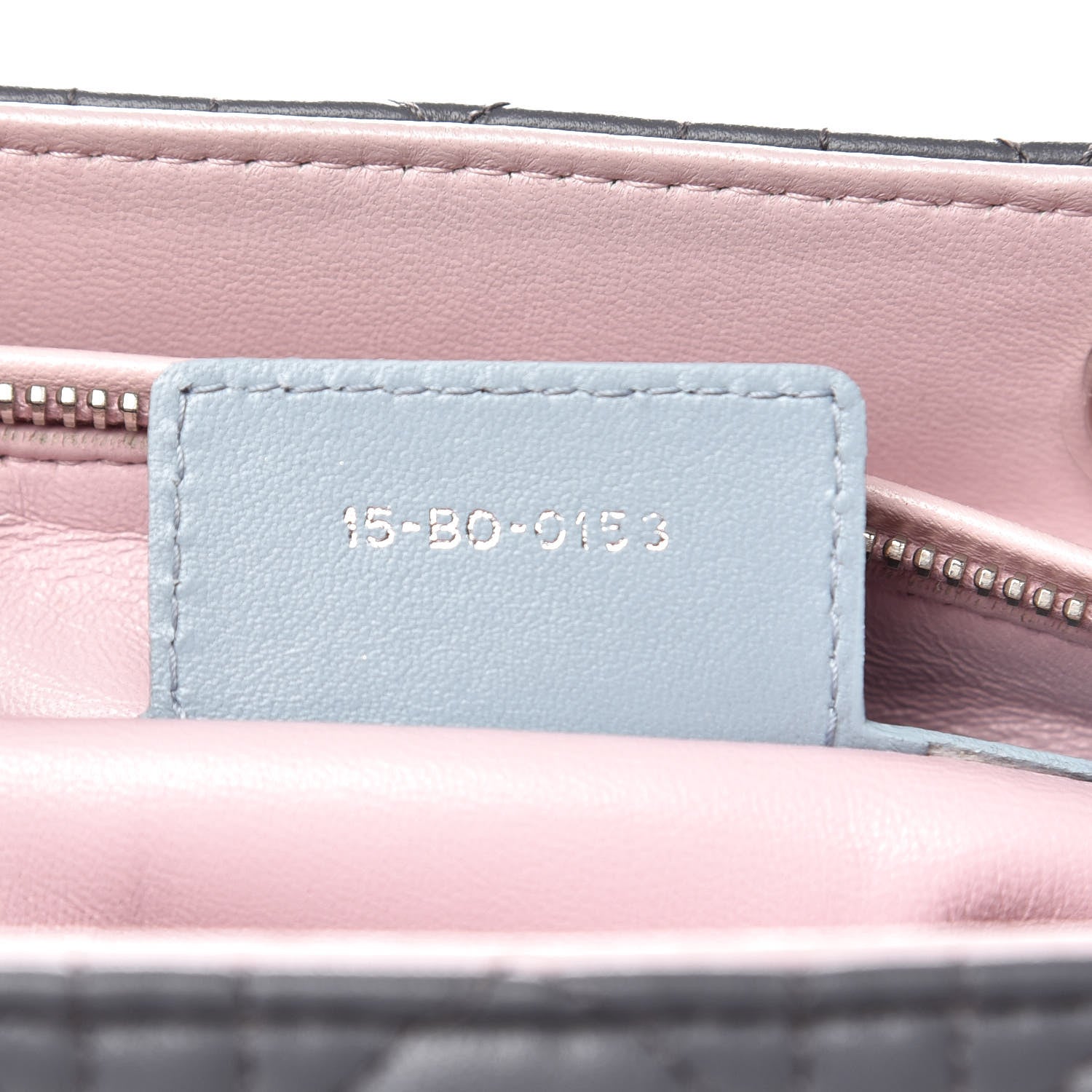 Christian Dior Lambskin Cannage Medium Tri-Color Lady Dior 7 of 13