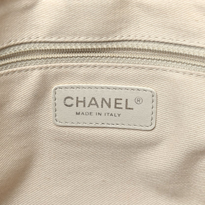 Chanel Patent Quilted Timeless CC Soft Tote Navy 6 of 11