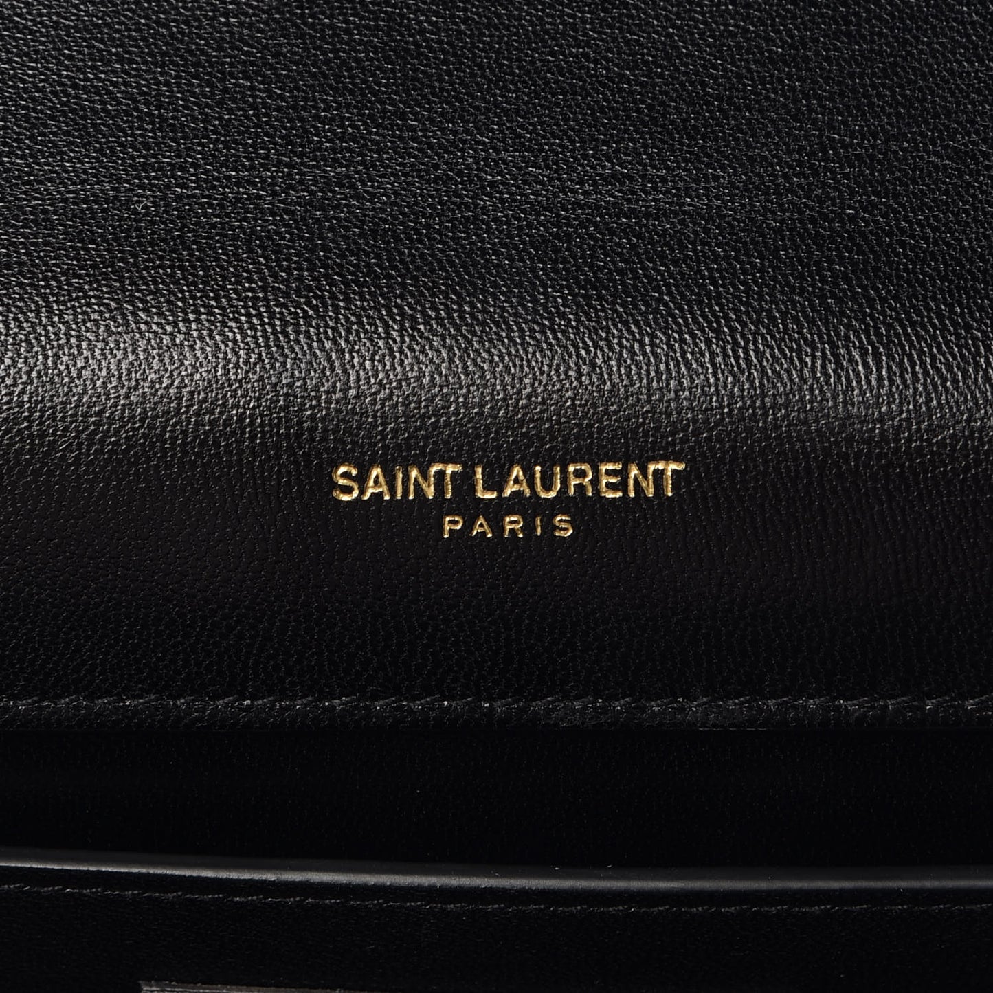 Suede Crystal Medium Classic Monogram Kate Satchel Black