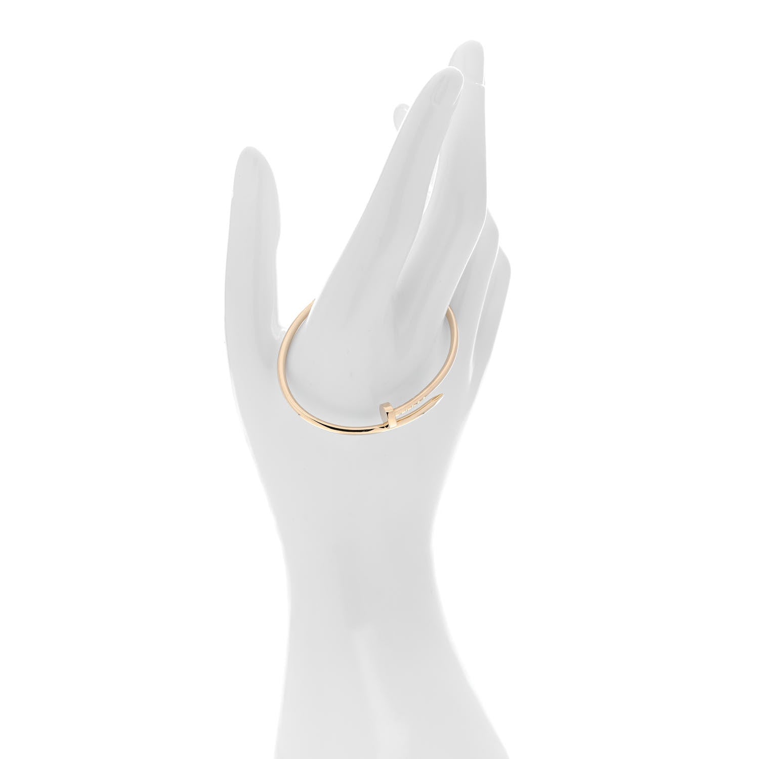 Cartier 18K Yellow Gold Small Juste Un Clou Bracelet 15 2 of 6