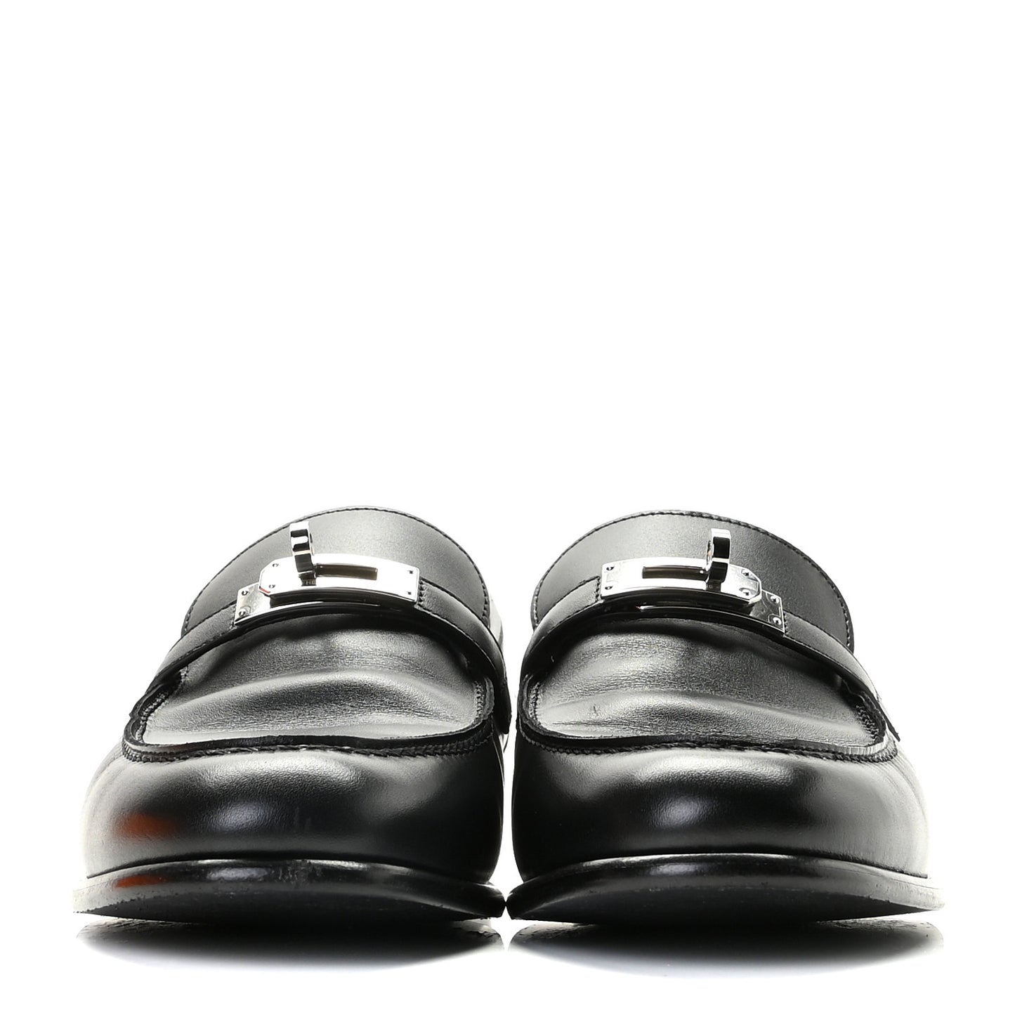 Calfskin Destin Loafers 40 Black