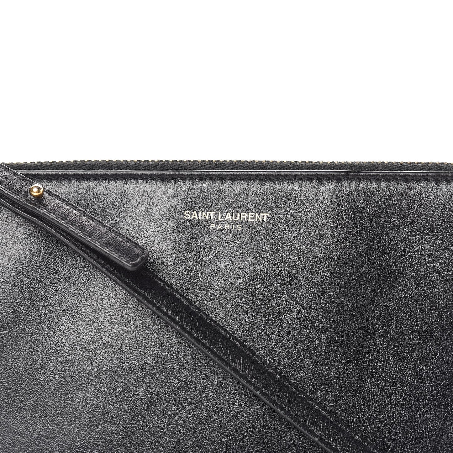 Calfskin Teen Monogram Crossbody Bag Black