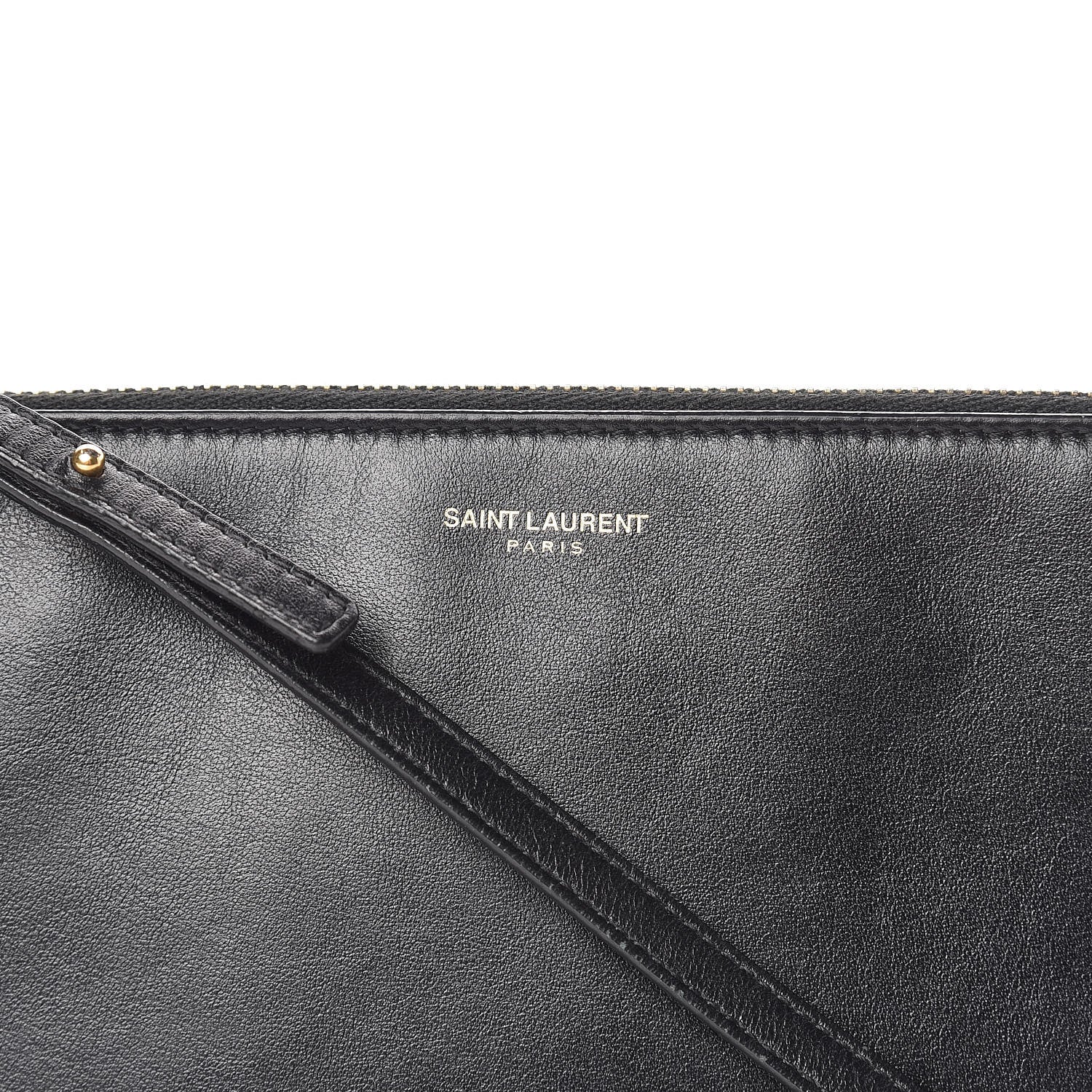Saint Laurent Calfskin Teen Monogram Crossbody Bag Black 8 of 14