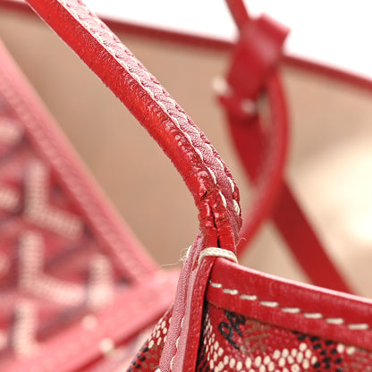 Goyard Goyardine Saint Louis PM Red 12 of 12
