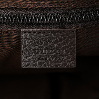 Gucci Monogram Dollar Calfskin Large Camera Case Beige Ebony Testa di Moro Marrone Scuro 6 of 10