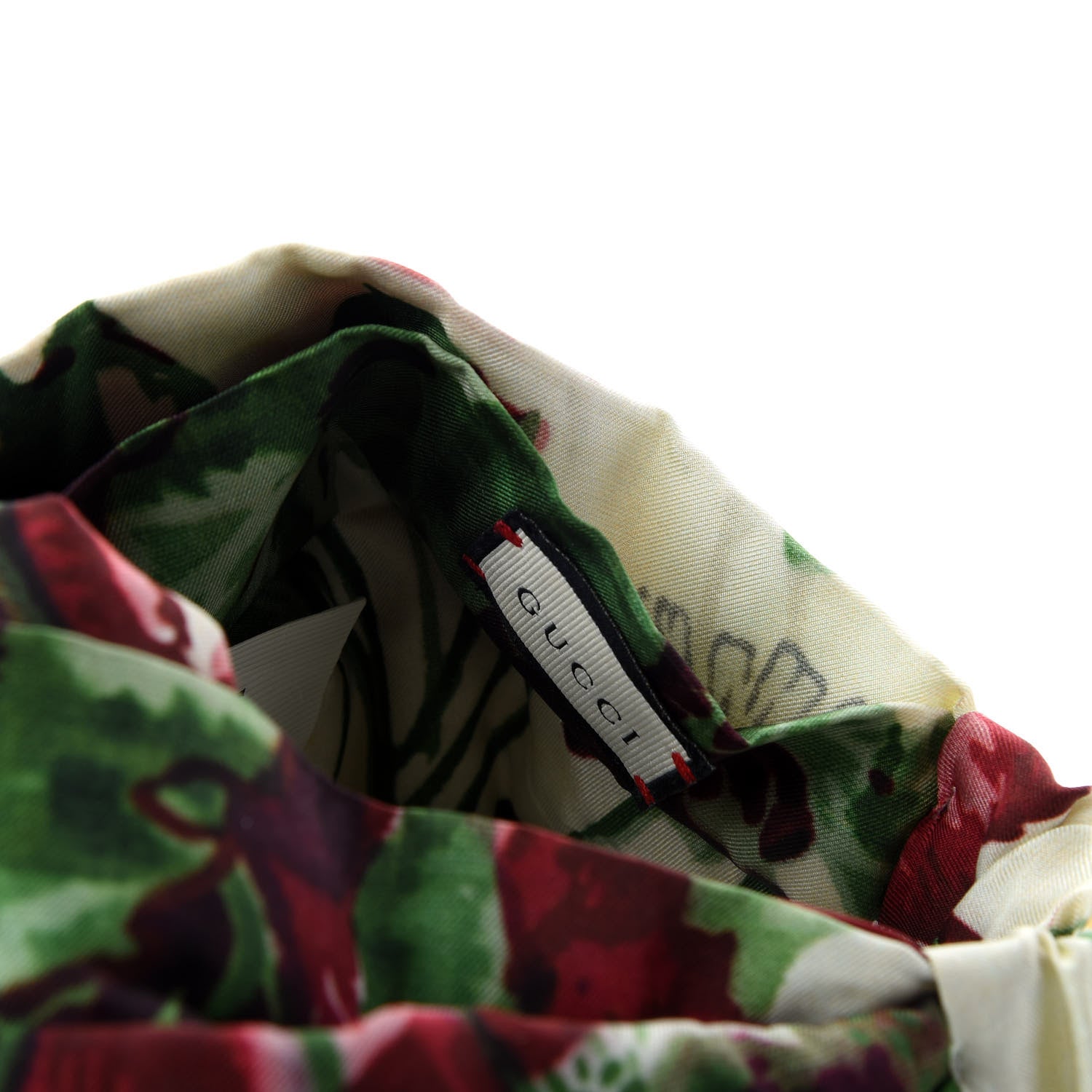 Gucci Silk Flora Print Headband M Multicolor 3 of 4