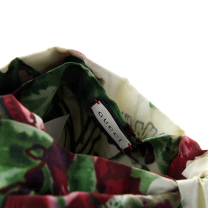 Gucci Silk Flora Print Headband M Multicolor 3 of 4