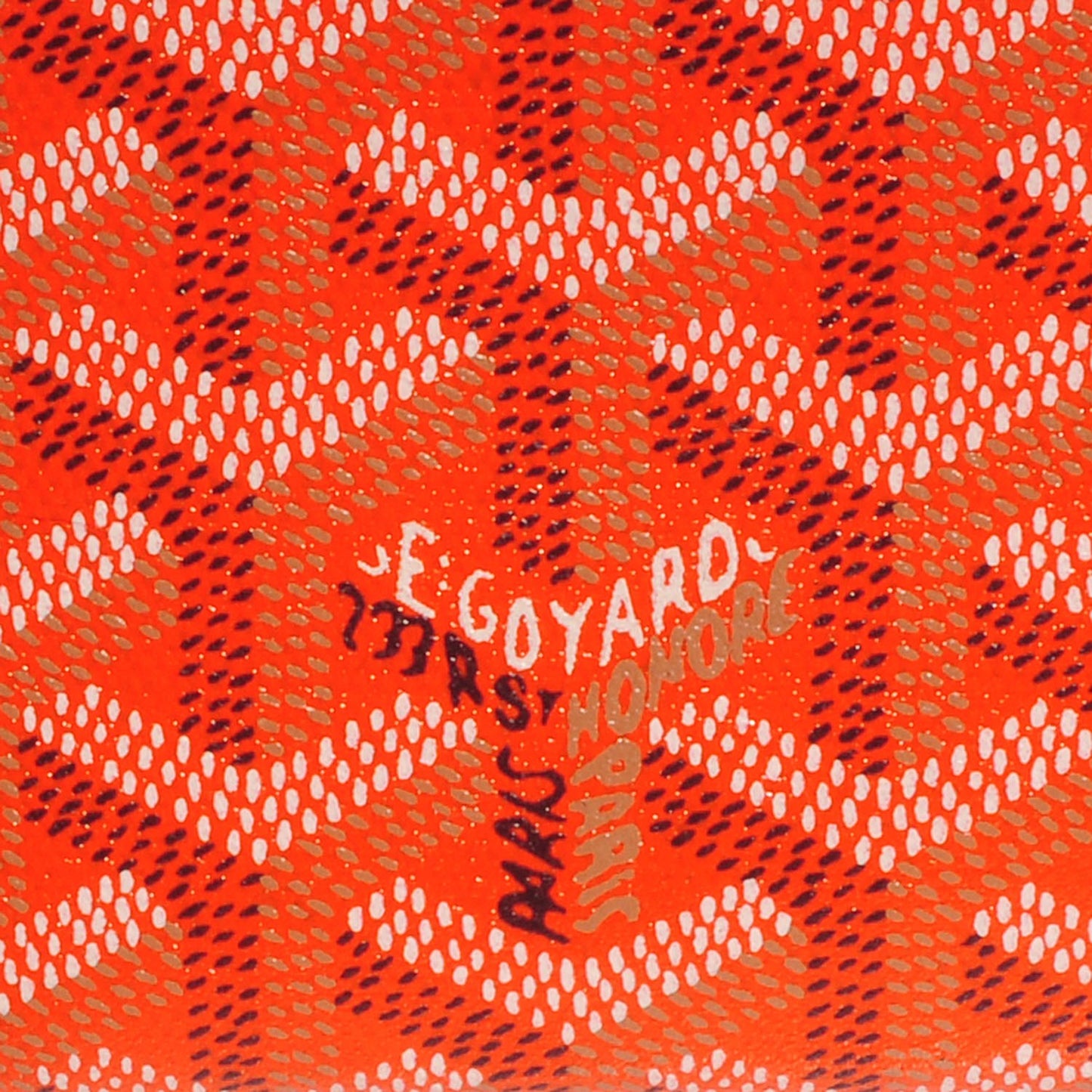 Goyardine Senat Pochette MM Orange