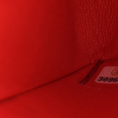 Chanel Caviar Quilted Small Double Flap Red 7 of 11