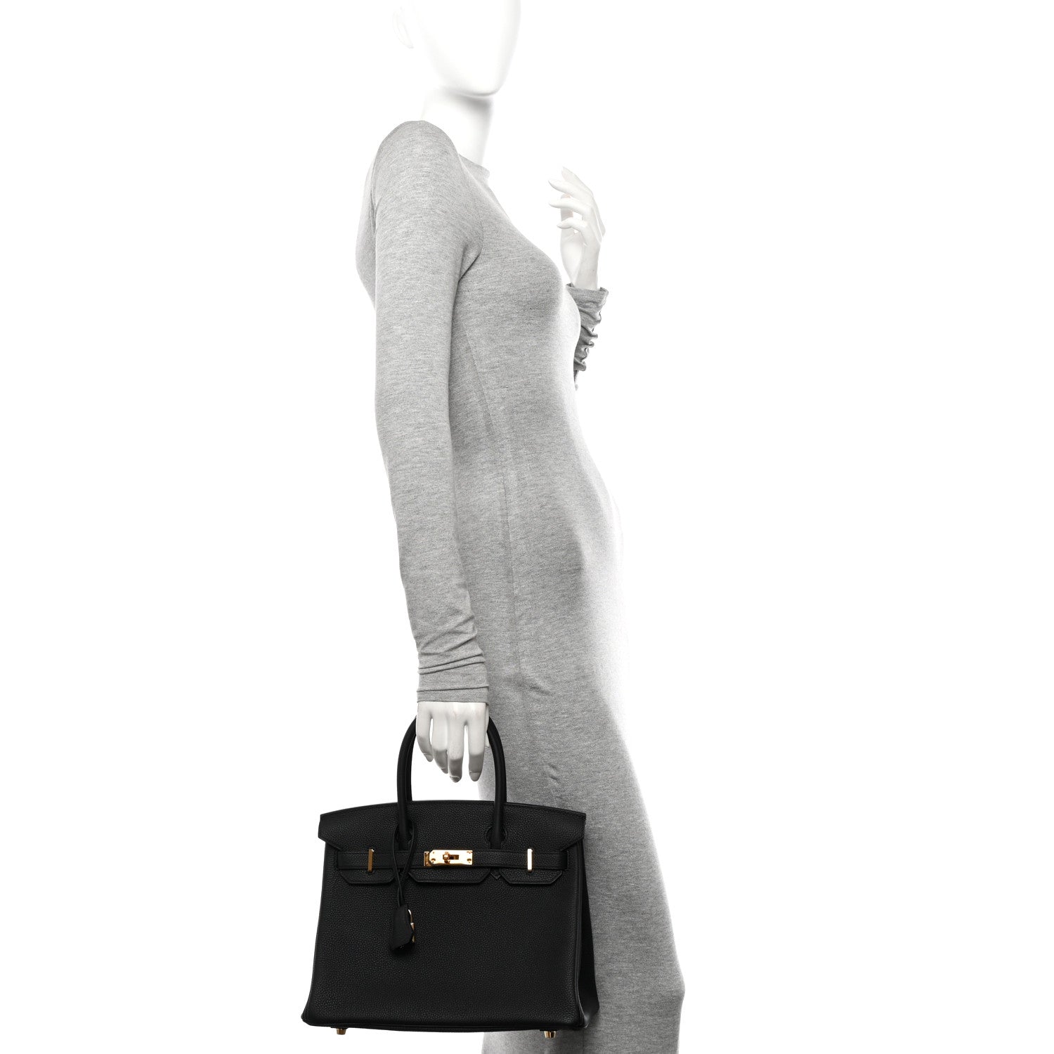 Hermes Togo Birkin 30 Black 2 of 13
