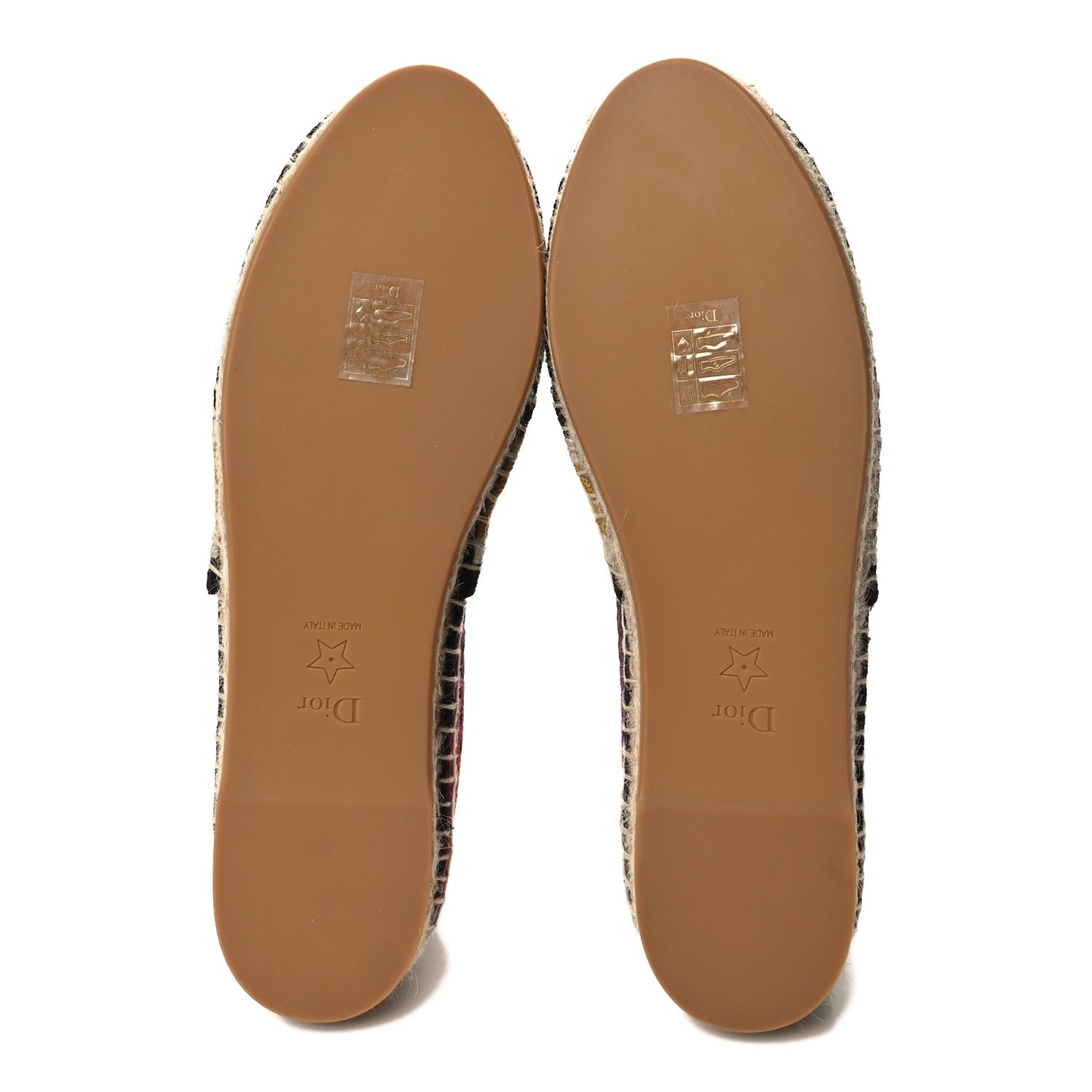 Cotton Mesh Embroidered Granville 15mm Espadrilles 40.5 Multicolor