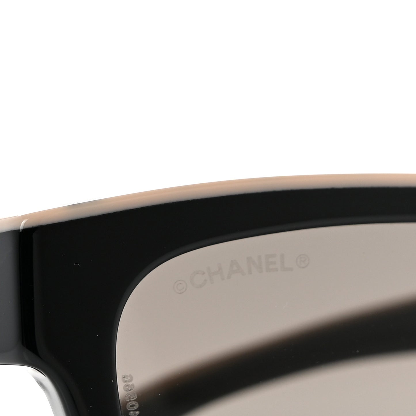 Acetate Square Sunglasses 5417-A Black