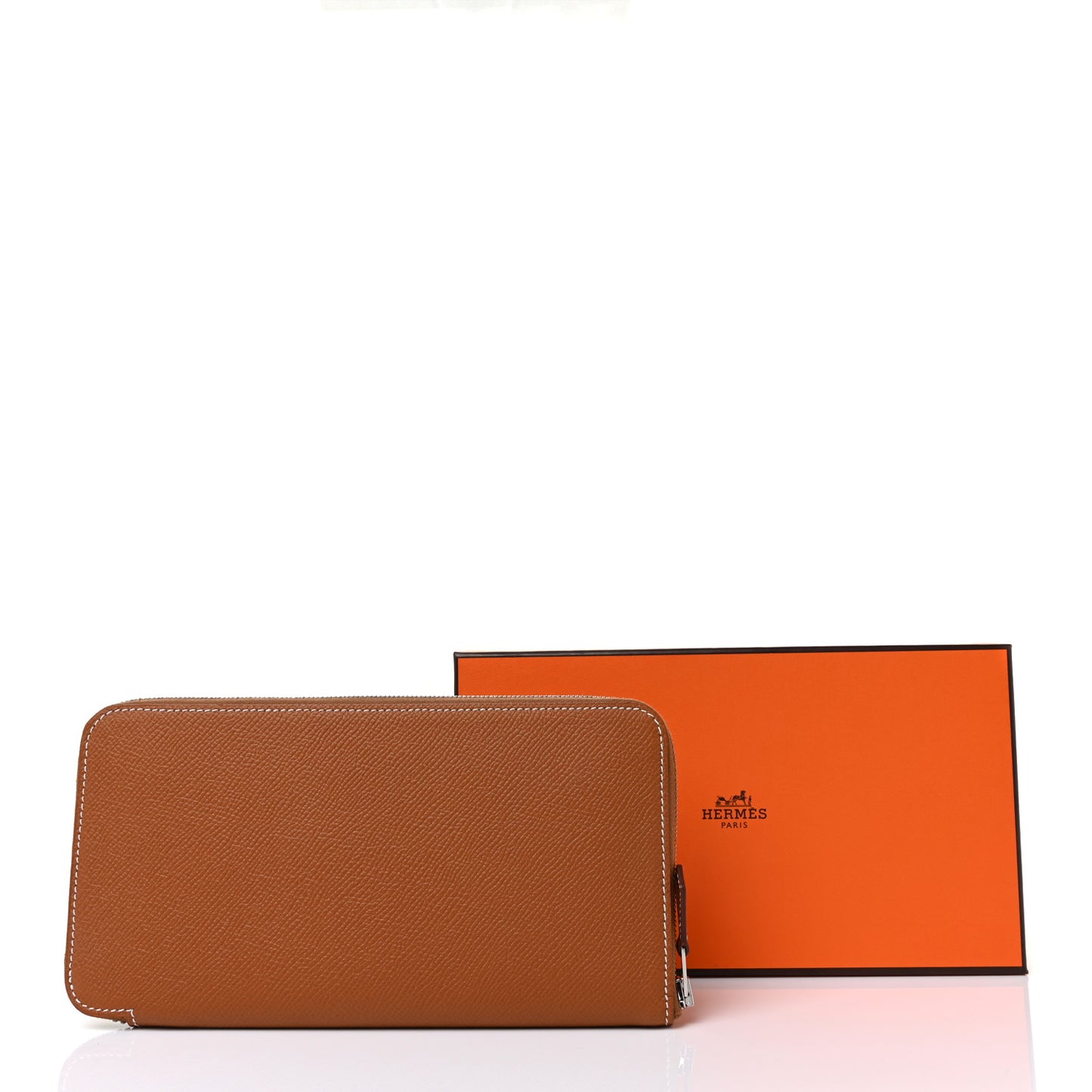 Epsom Silk'In Wallet Gold Jaune De Naples
