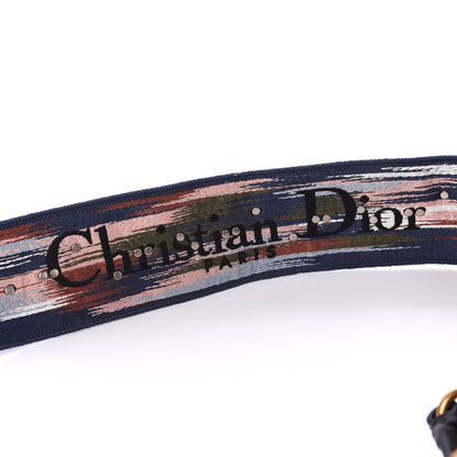 Christian Dior Canvas Embroidered Studded KaleiDiorscopic Shoulder Strap Multicolor 5 of 6