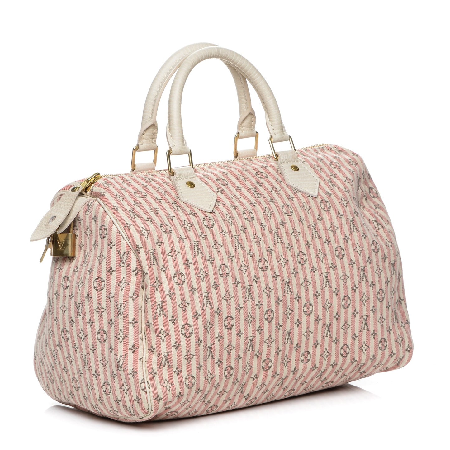 Mini Lin Croisette Speedy 30 Rouge