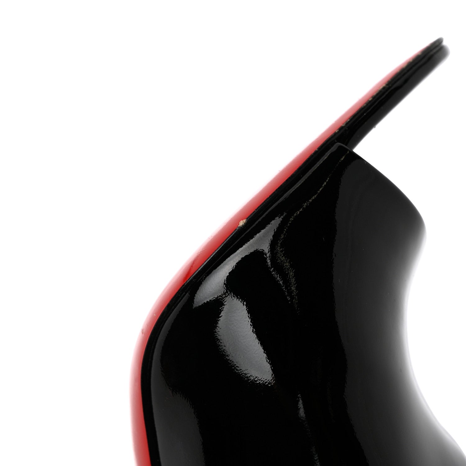 Christian Louboutin Patent Phoebe Asymmetric 100 Pumps 39 Black 8 of 12