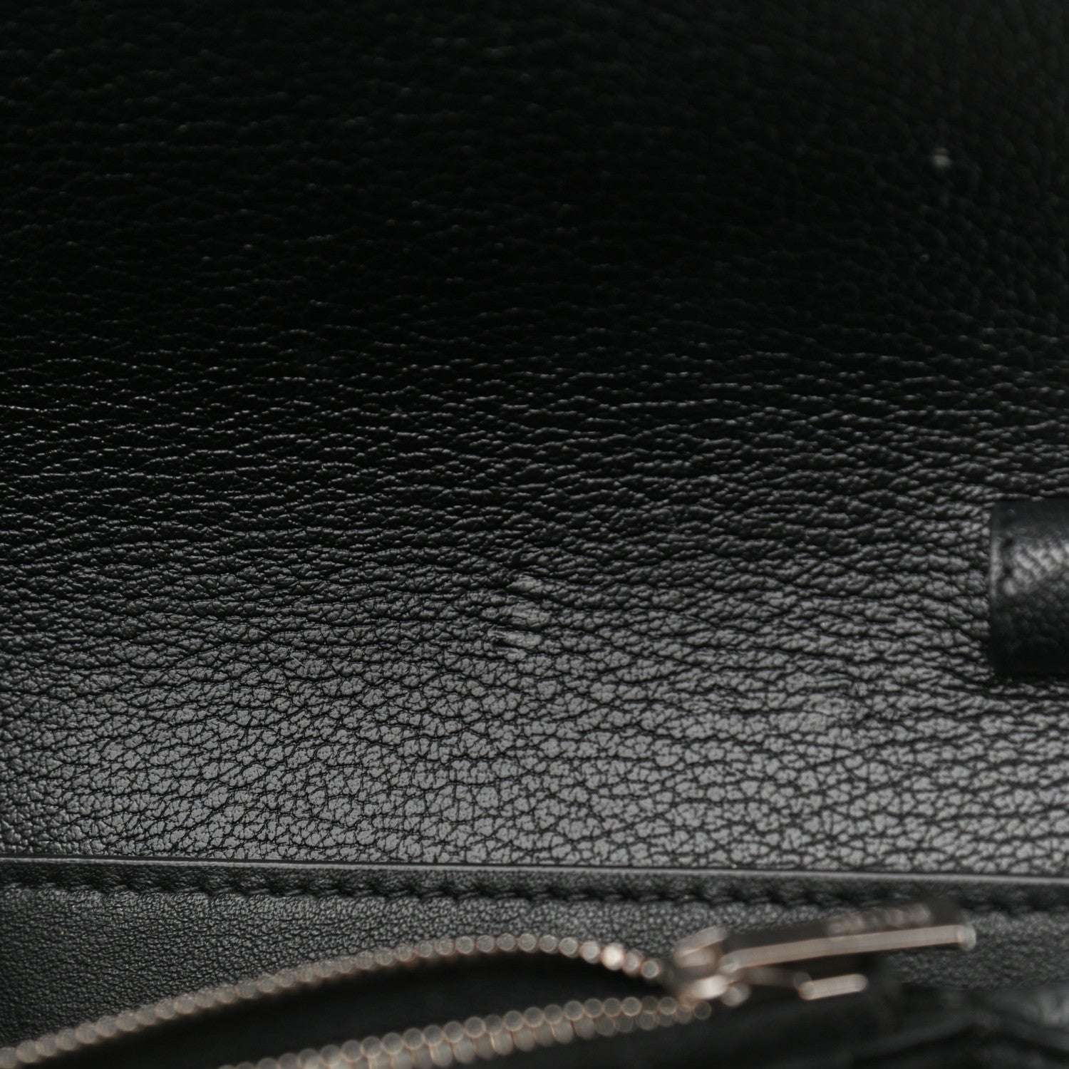 Celine Goatskin Folded Clutch With Strap Black 14 of 17